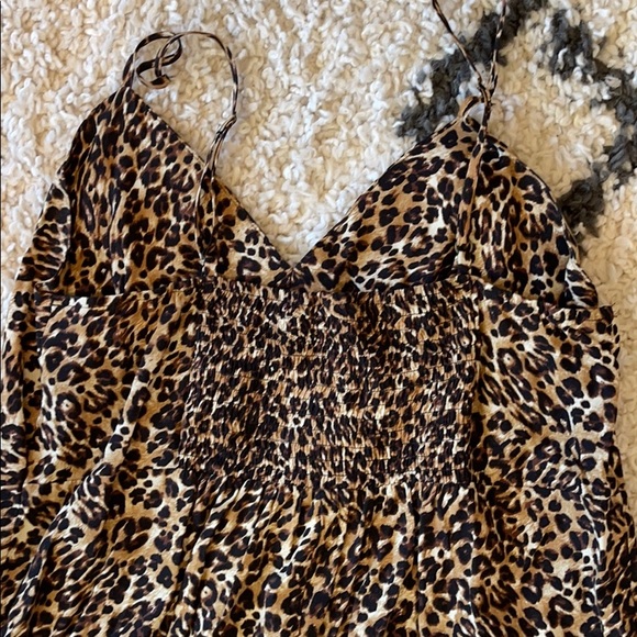 Wild Fable Leopard Midi Dress Size XL - Picture 6 of 6
